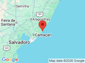 Map of Site Report: Praia do Forte, Brazil